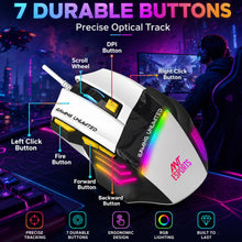 Ant Esports Strike10 Wired Optical Gaming Moue – White