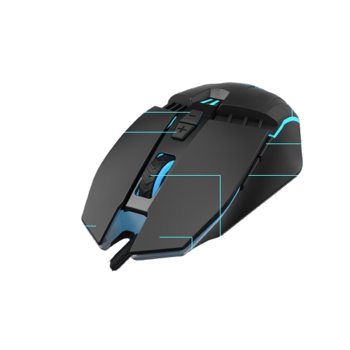 Ant Esports KM550 Wired Keyboard and Mouse Combo black