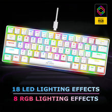 Ant Esports MK1300 V2 Mechnical Wired Gaming keyboard with RGB (White)