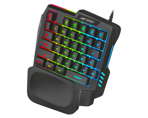 Ant Esports MK1001 One Handed RGB Gaming Keyboard
