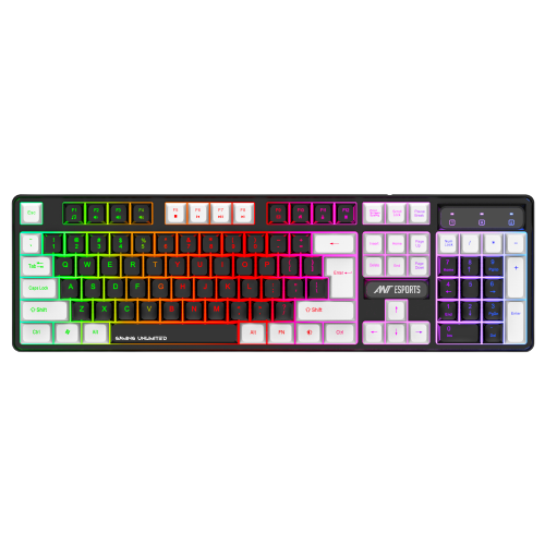 Ant Esports MK1450 Membrane Wireless Gaming Keyboard Black