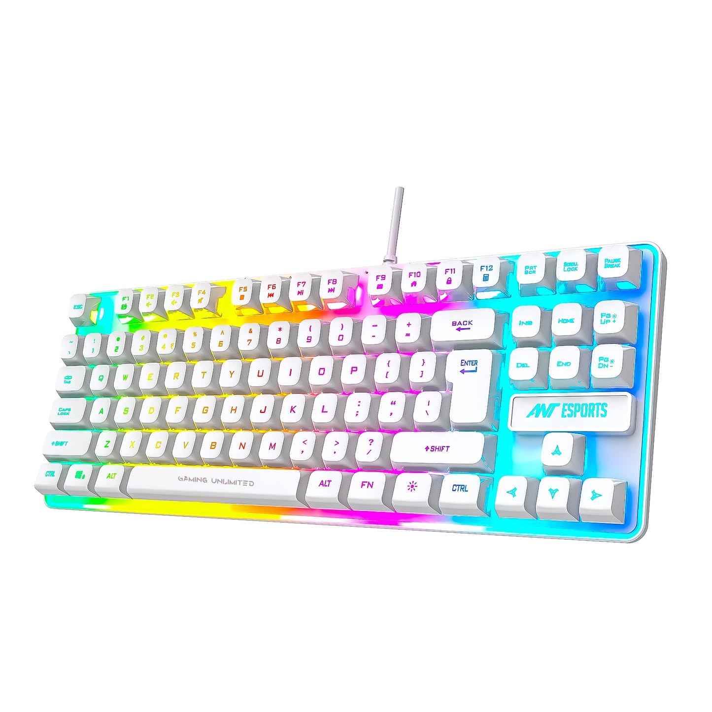 Ant Esports MK700 V2 TKL Wired Gaming Keyboard Mercury