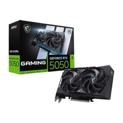 MSI GeForce RTX 5050 8GB Gaming OC, Graphic Card