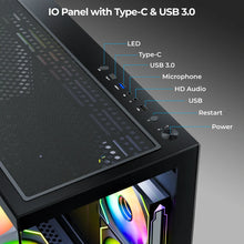 Foxin Phoenix Mid Tower Computer Case/Gaming Cabinet