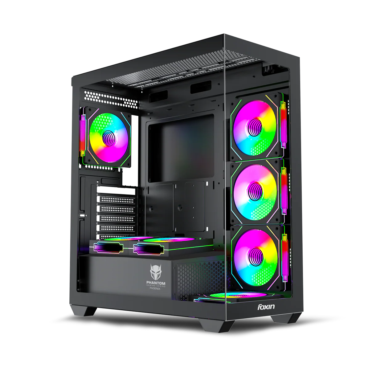 Foxin Phoenix Mid Tower Computer Case/Gaming Cabinet