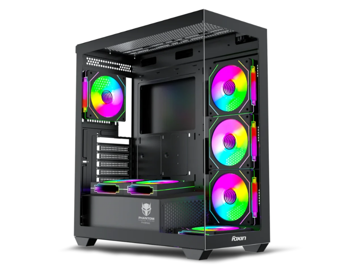 Foxin Phoenix Mid Tower Computer Case/Gaming Cabinet