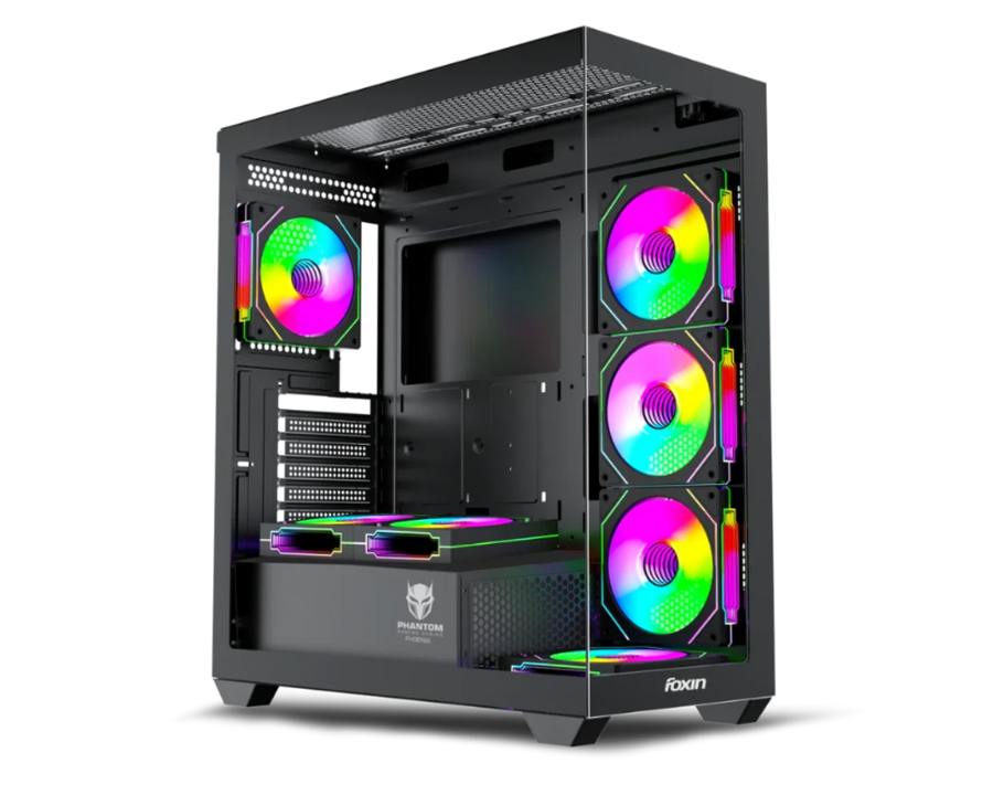 Foxin Phoenix Mid Tower Computer Case/Gaming Cabinet