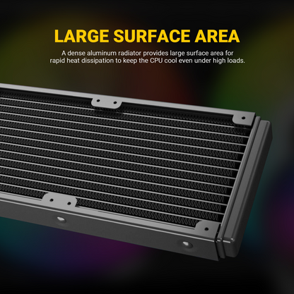 Ant Esports ICE-240 ARGB CPU Liquid Cooler