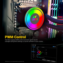 Ant Esports ICE-240 ARGB CPU Liquid Cooler Black