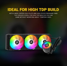Ant Esports ICE-360 ARGB CPU Liquid Cooler Black