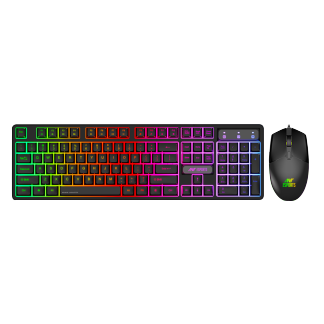 Ant Esports KM1650 Pro Membrane Keyboard wireless Combo black