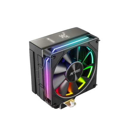 Ant Esports V6 Digital ARGB LGA1851/AM5 Black CPU Air Cooler