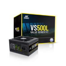 Ant Esports VS500L Value Series 500W Black Power Supply