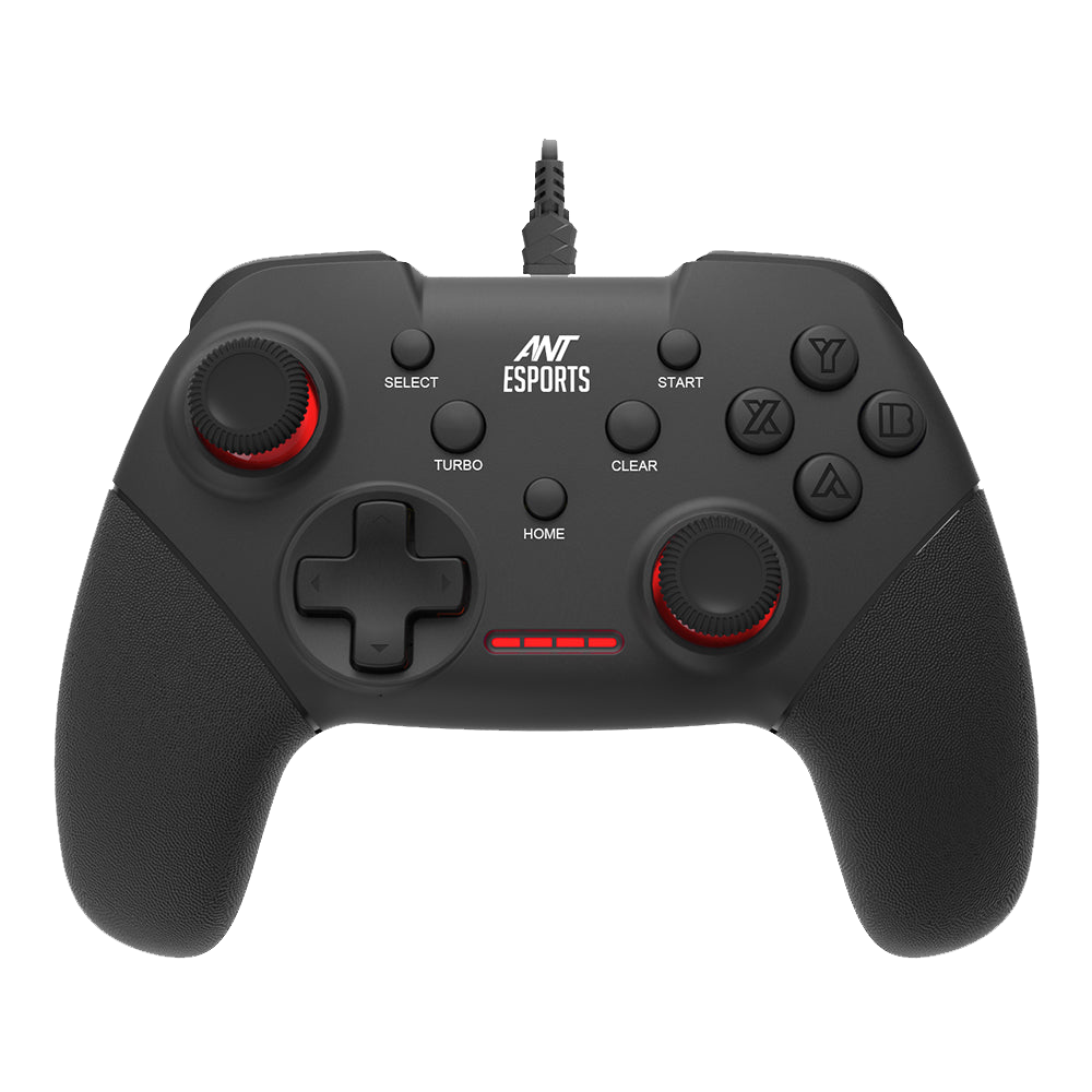Ant Esports GP100 Wired Black Gamepad for Windows/Android/PS3