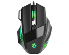 Lapcare LOX-509 Champ Wired RGB Gaming Mouse (Black)