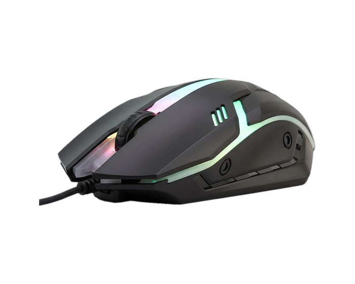Lapcare LOX-510 CHAMP Wired Gaming Mouse (Black)