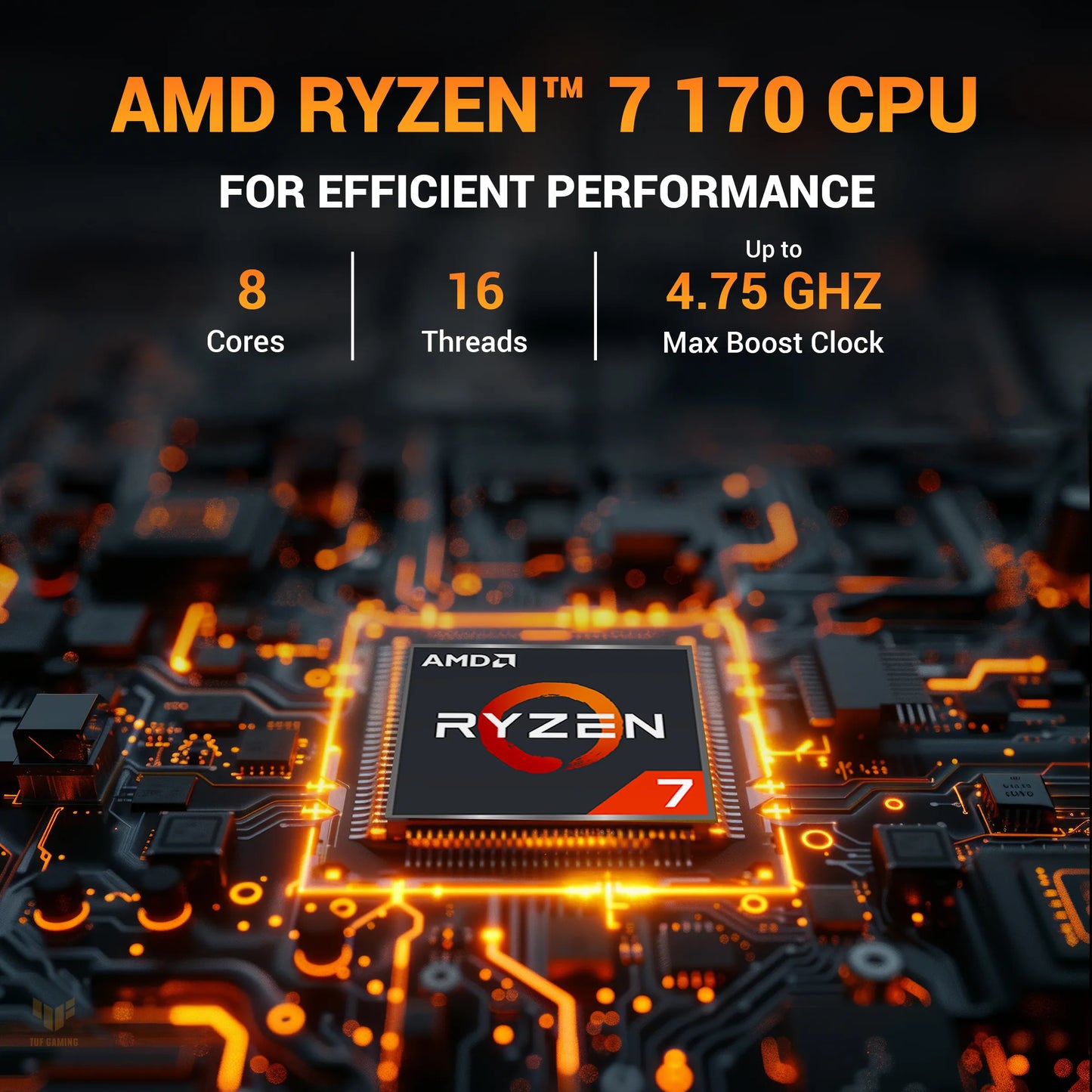 ASUS TUF Gaming A15, Gaming Laptop, AMD Ryzen 7 170 Processor (16GB/512GB/RTX 3050/39.62 cm (15.6) FHD/Windows 11 Home/Office Home 2024 + M365 Basic (1 Year Validity)*) FA506NCQ-HN007WS