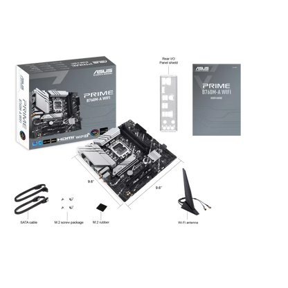 Asus Prime B760M-A WIFI DDR5 M-ATX Motherboard