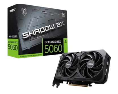 MSI RTX 5060 Shadow 2X OC 8GB GDDR7 Graphics Card
