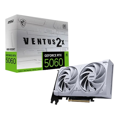MSI GeForce RTX™ 5060 8G VENTUS 2X OC WHITE
