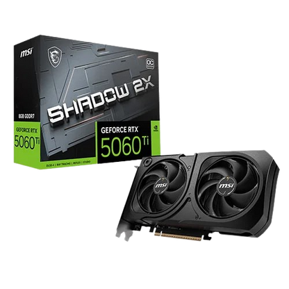 MSI GeForce RTX™ 5060 Ti 8G SHADOW 2X OC PLUS