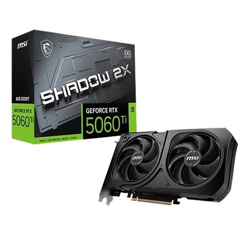MSI GeForce RTX™ 5060 Ti 8G SHADOW 2X OC PLUS