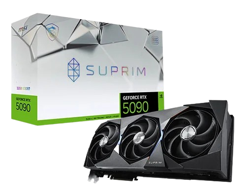 MSI RTX 5090 Suprim SOC 32GB GDDR7 Graphics Card