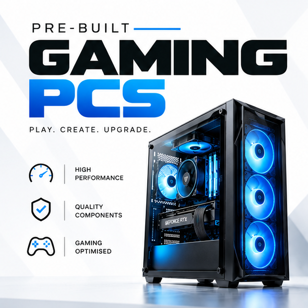 AMD Ryzen 5 5600GT Gaming PC - 16GB RAM, 500GB NVMe, 8GB 3050 Graphic Card