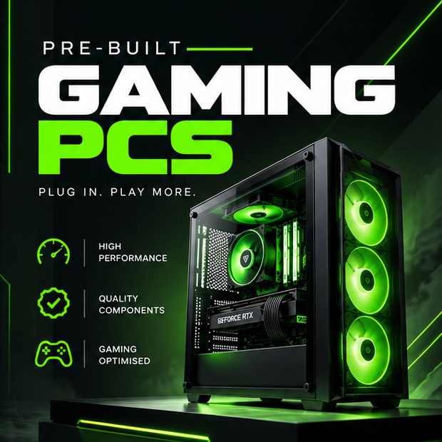 AMD Ryzen 5 5600 Processor Gaming PC - 8GB RAM, 500GB SSD