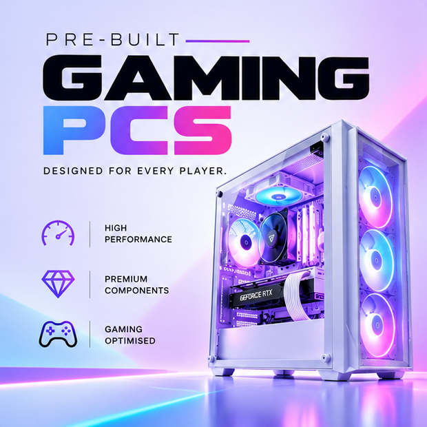 AMD Ryzen 5 3400G Gaming PC – 8GB RAM, 500GB SSD