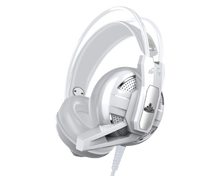 Ant Esports H520W Wired White Gaming Headset 50mm Drivers