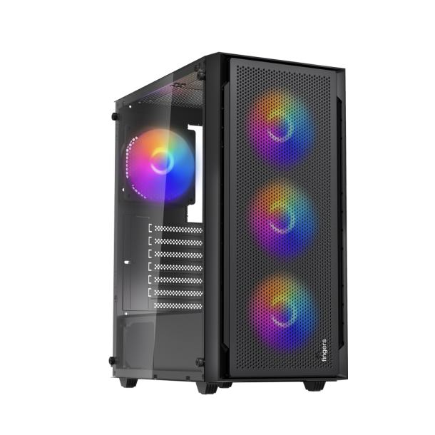 FINGERS Dominion-E15 Full ATX PC Cabinet with Power Supply