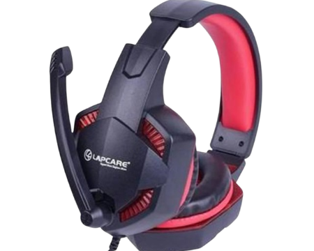 Lapcare LHP-300 Wired Headset  Black