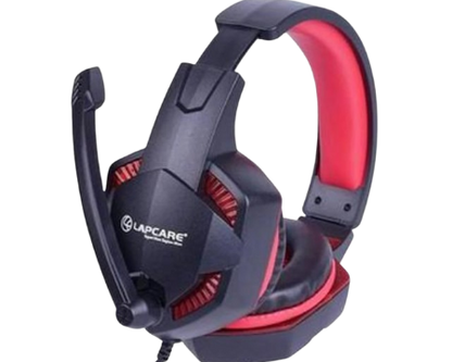 Lapcare LHP-300 Wired Headset  Black