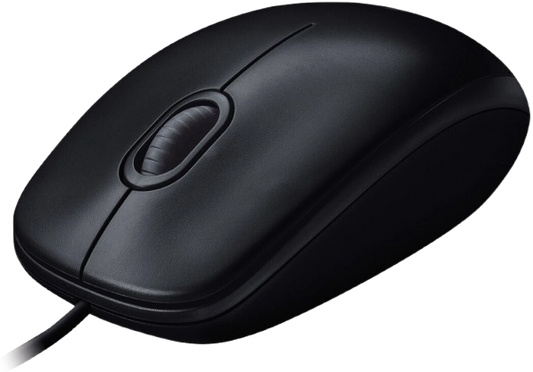 Logitech M90 Wired Mouse, Black