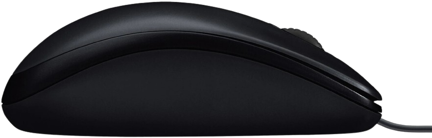 Logitech M90 Wired Mouse, Black