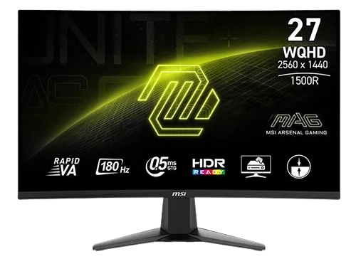 MSI MAG 27CQ6F 27 Inch 2K WQHD Curved Gaming Monitor