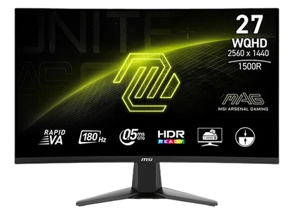 MSI MAG 27CQ6F 27 Inch 2K WQHD Curved Gaming Monitor