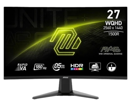 MSI MAG 27CQ6F 27 Inch Curved Gaming Monitor