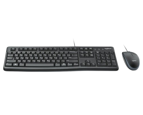 Logitech MK120 Corded Keyboard and Mouse Combo