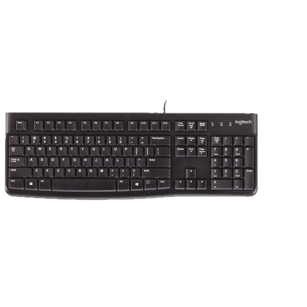 Logitech MK120 Corded Keyboard and Mouse Combo