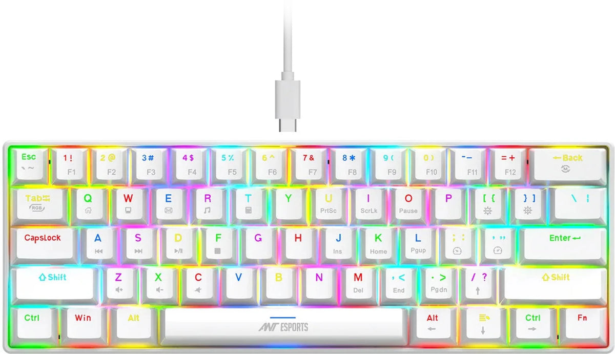 Ant Esports MK1350 Mini RGB Wired Gaming Keyboard