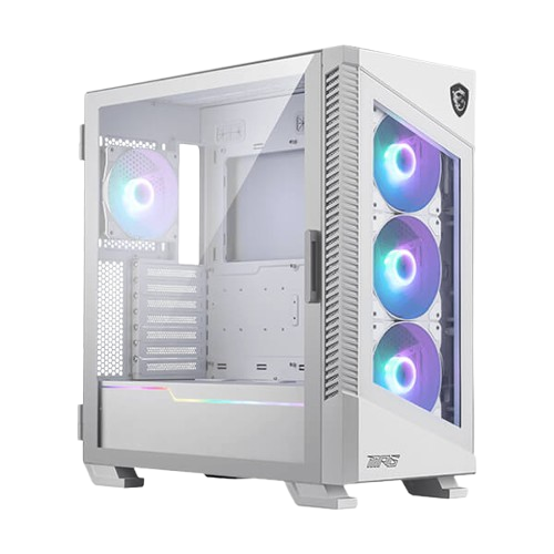 MSI MPG Velox 100R ARGB White ATX Mid Tower Case