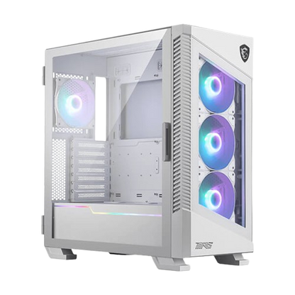 MSI MPG Velox 100R ARGB White ATX Mid Tower Case