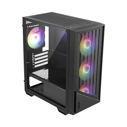 MSI PRO FORGE M051A Auto RGB M-ATX Mini Tower Case