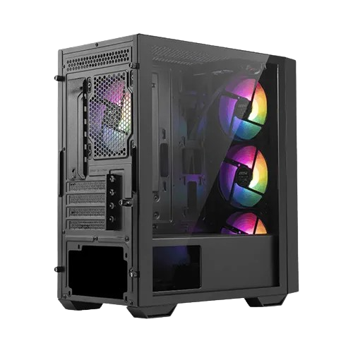 MSI PRO FORGE M051A Auto RGB M-ATX Mini Tower Case