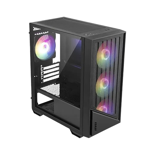 MSI PRO FORGE M051R ARGB M-ATX Mini Tower Case