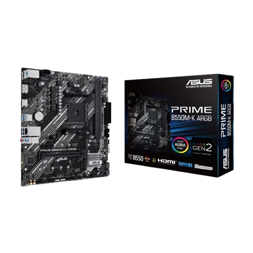 Asus Prime B550M-K ARGB M-ATX Motherboard