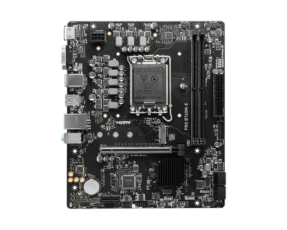 MSI Pro B760M-E DDR4 Motherboard