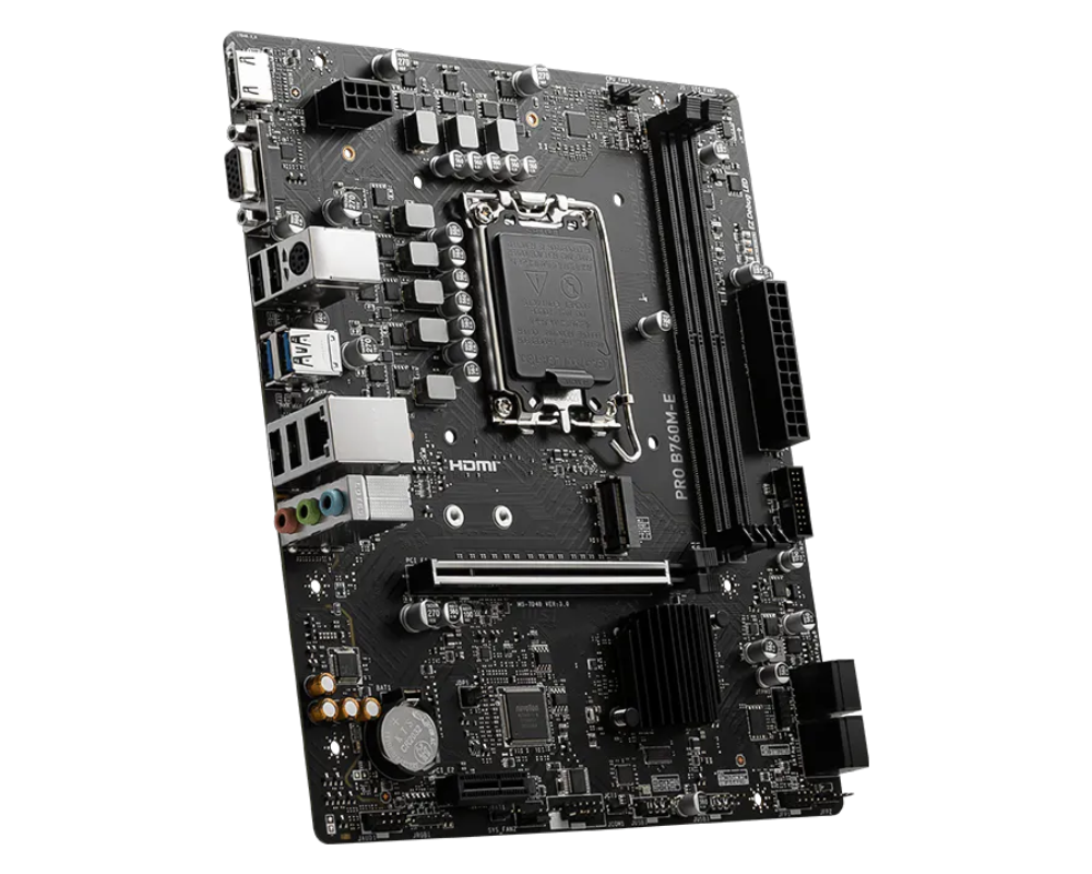 MSI Pro B760M-E DDR4 Motherboard